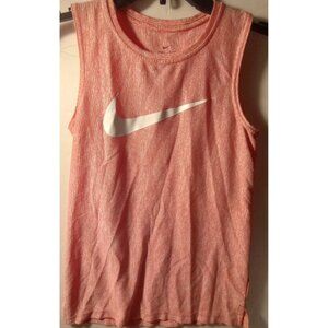 Boy's Youth Nike Dri-Fit Dry Standard Fit Polyester Tank Top Medium